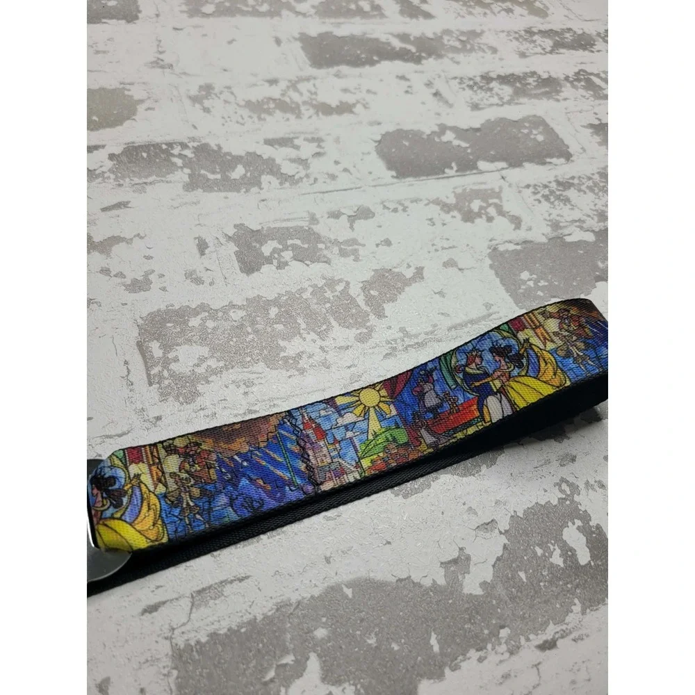 Buckle Down Disney Beauty and the‎ Beast Stained Glass Adjustable Belt